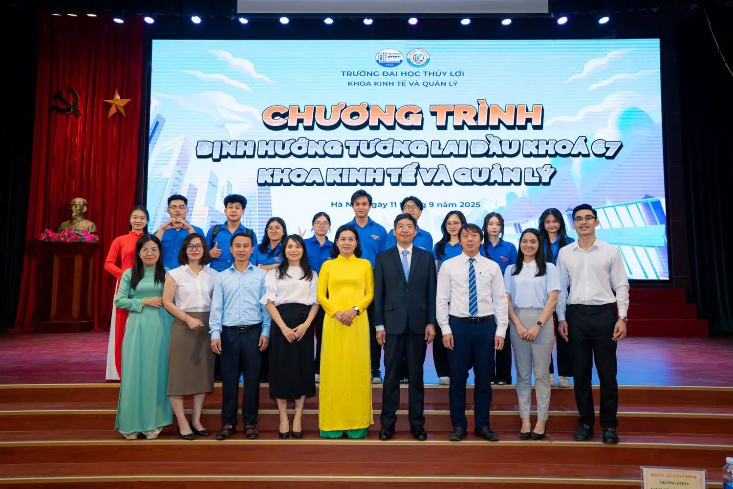 Trường Đại học Thủy lợi tổ chức Tuần định hướng tương lai dành cho sinh viên khóa 67