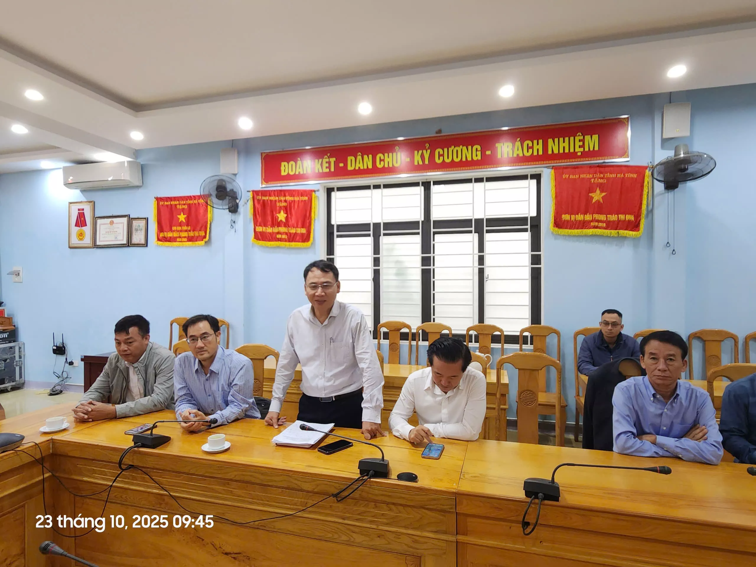 Trường Đại học Thủy lợi đồng hành cùng Hà Tĩnh khắc phục hậu quả thiên tai
