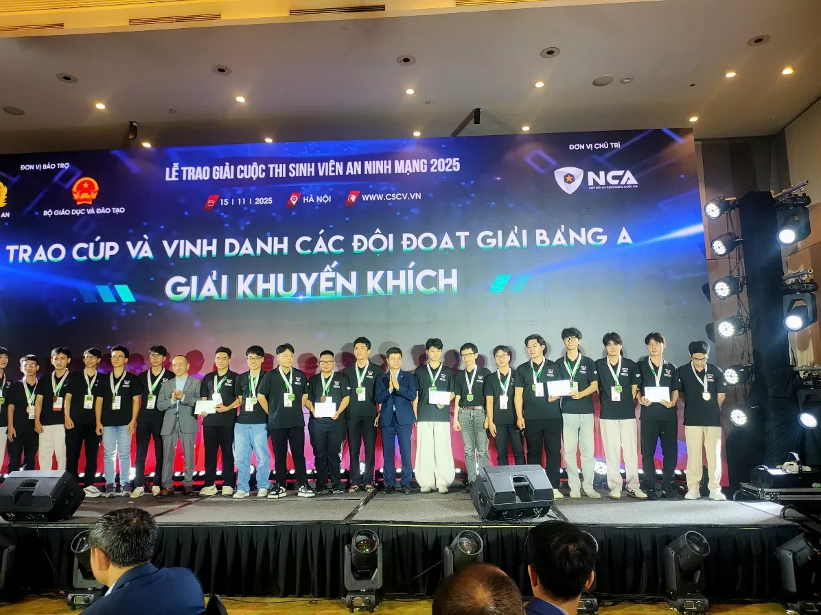 Sinh viên Thủy lợi dự Vòng chung kết toàn quốc “Sinh viên An ninh mạng 2025”