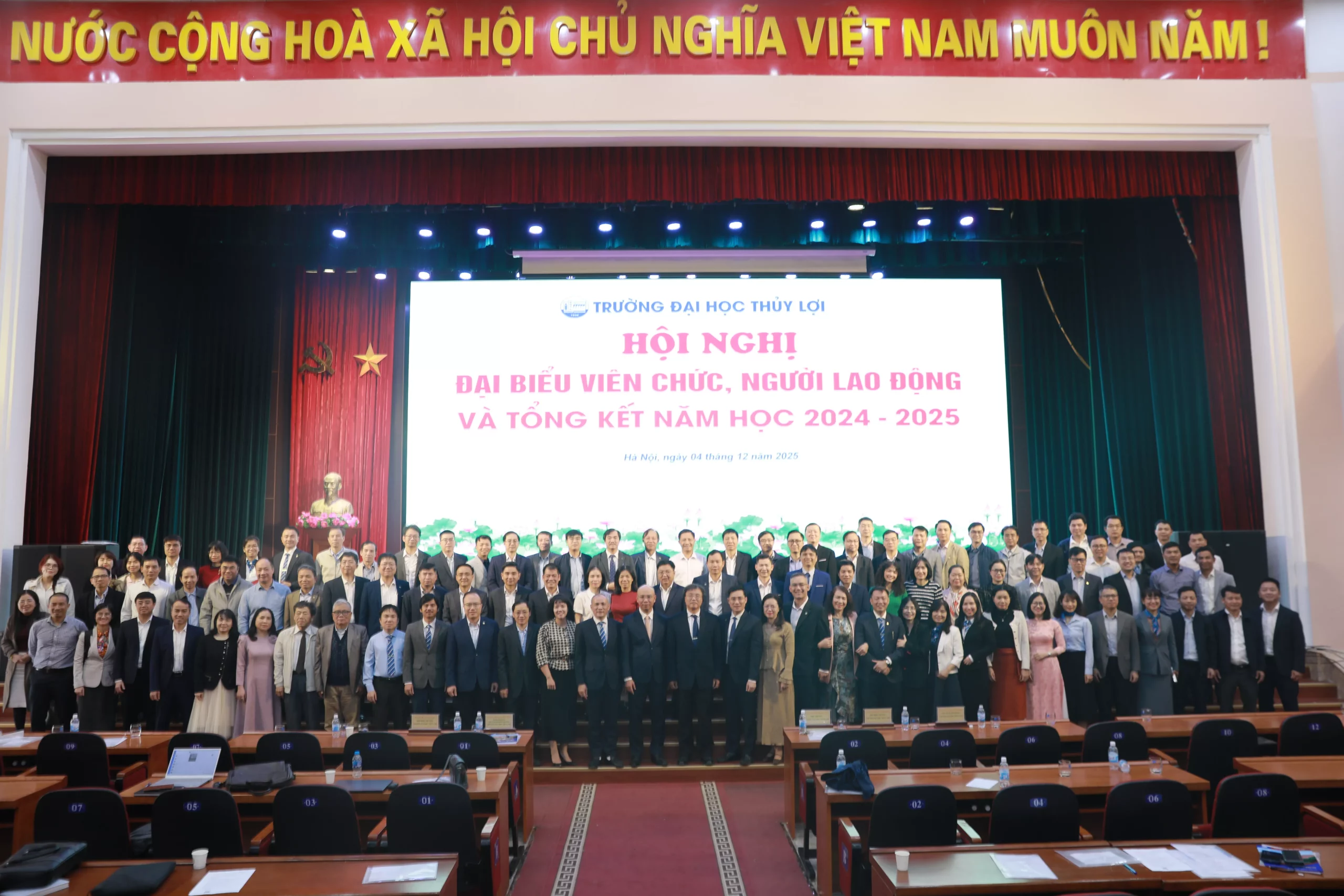 Trường Đại học Thủy lợi triển khai nhiệm vụ năm học 2025–2026: Tăng cường đổi mới, nâng cao chất lượng đào tạo trong bối cảnh mới