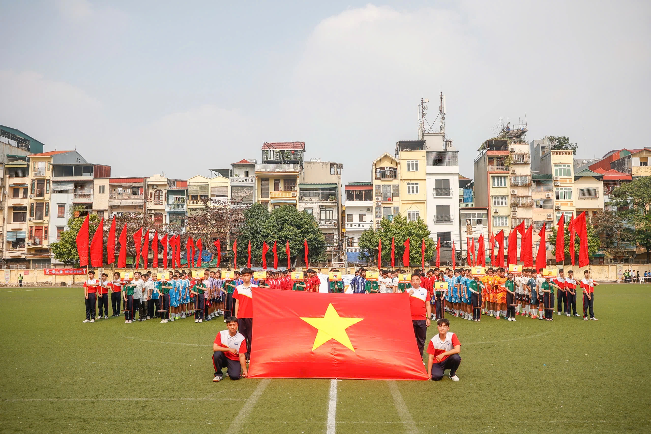 Khởi tranh Vòng loại phía Bắc Giải bóng đá Thanh Niên sinh viên Việt Nam: Chủ nhà Thủy lợi khẳng định bản lĩnh ngày ra quân