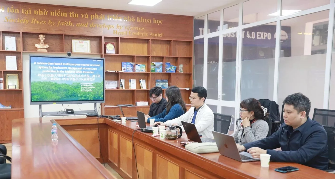 Trường Đại học Thủy lợi tham gia cuộc thi Đổi mới sáng tạo khoa học và công nghệ các nước Lancang – Mekong