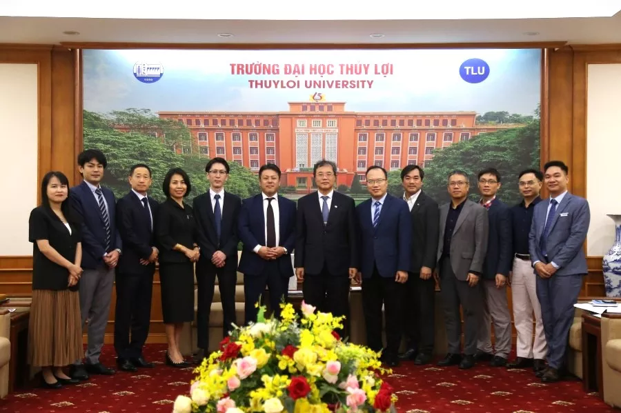 Lễ ký kết Biên bản ghi nhớ hợp tác giữa Khoa Công Trình của Trường Đại học Thủy lợi cùng Công ty OpenUp Construction và Công ty Cổ phần L&A