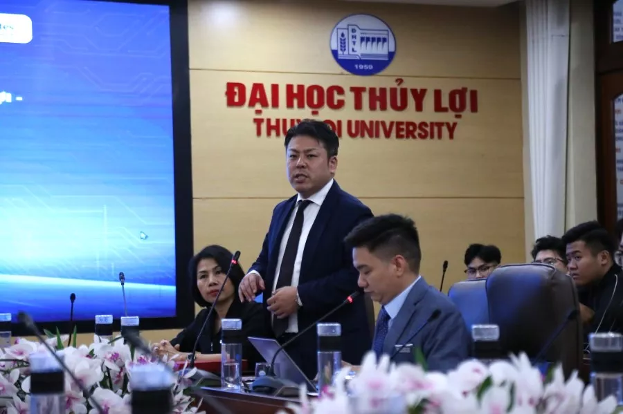 Lễ ký kết Biên bản ghi nhớ hợp tác giữa Khoa Công Trình của Trường Đại học Thủy lợi cùng Công ty OpenUp Construction và Công ty Cổ phần L&A