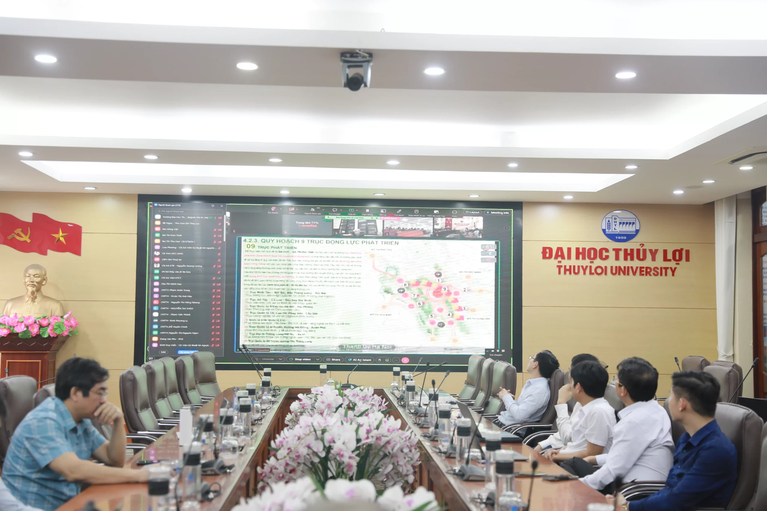 Học tập, quán triệt Nghị quyết số 02-NQ/TW tại Trường Đại học Thủy lợi