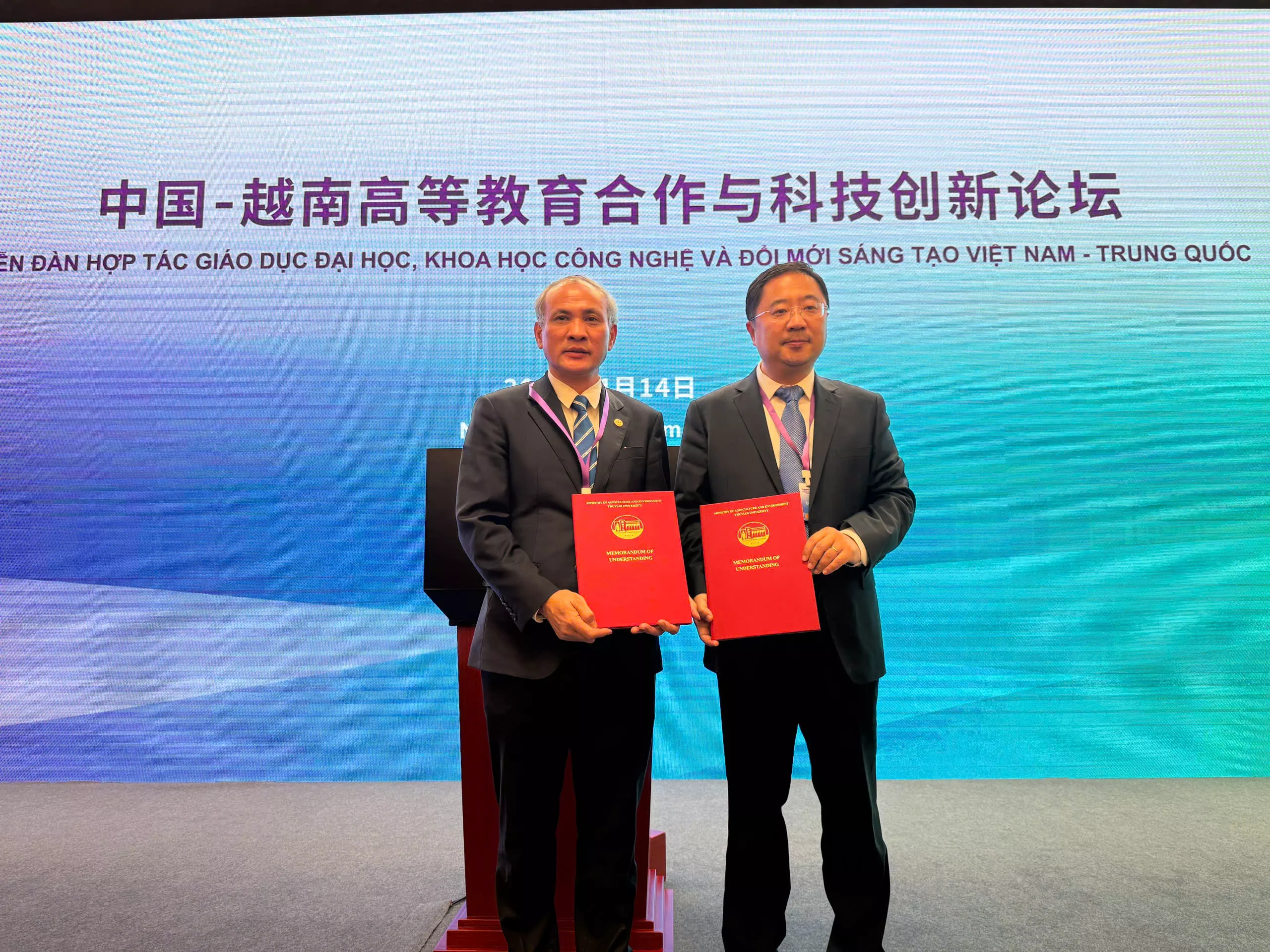 Trường Đại học Thủy lợi khẳng định vị thế tại Diễn đàn hợp tác giáo dục, khoa học công nghệ và đổi mới sáng tạo Việt Nam – Trung Quốc