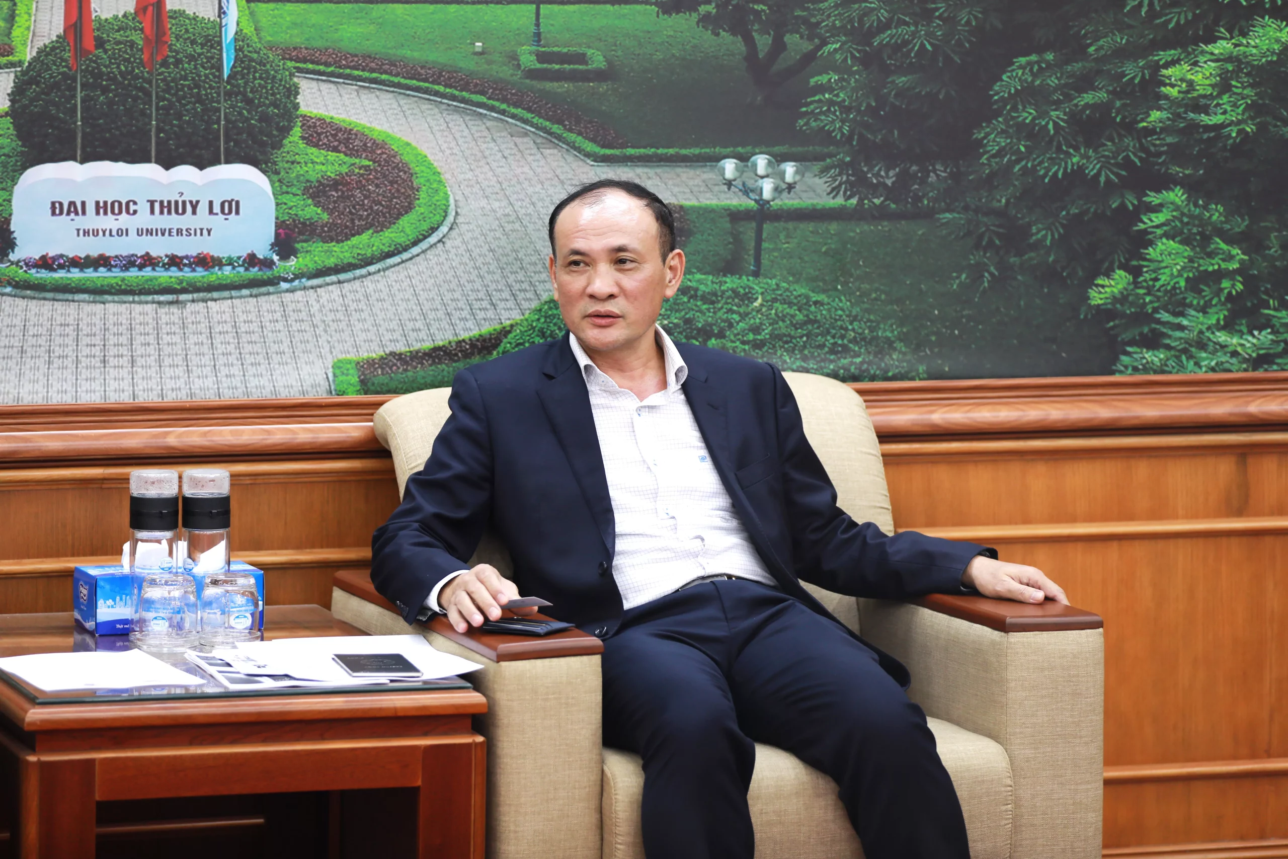 Trường Đại học Thủy lợi thúc đẩy hợp tác đào tạo và trao đổi học thuật với Đại học Văn hóa Trung Quốc