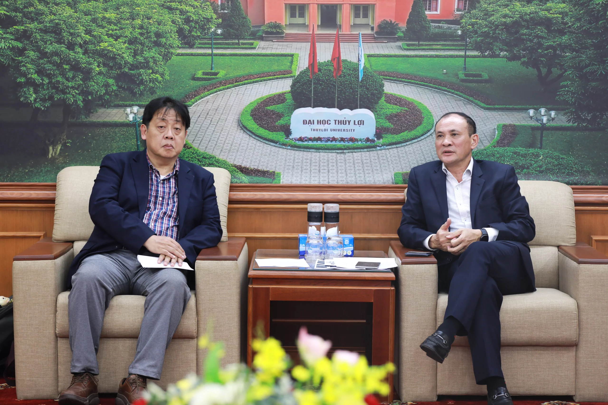 Trường Đại học Thủy lợi thúc đẩy hợp tác đào tạo và trao đổi học thuật với Đại học Văn hóa Trung Quốc