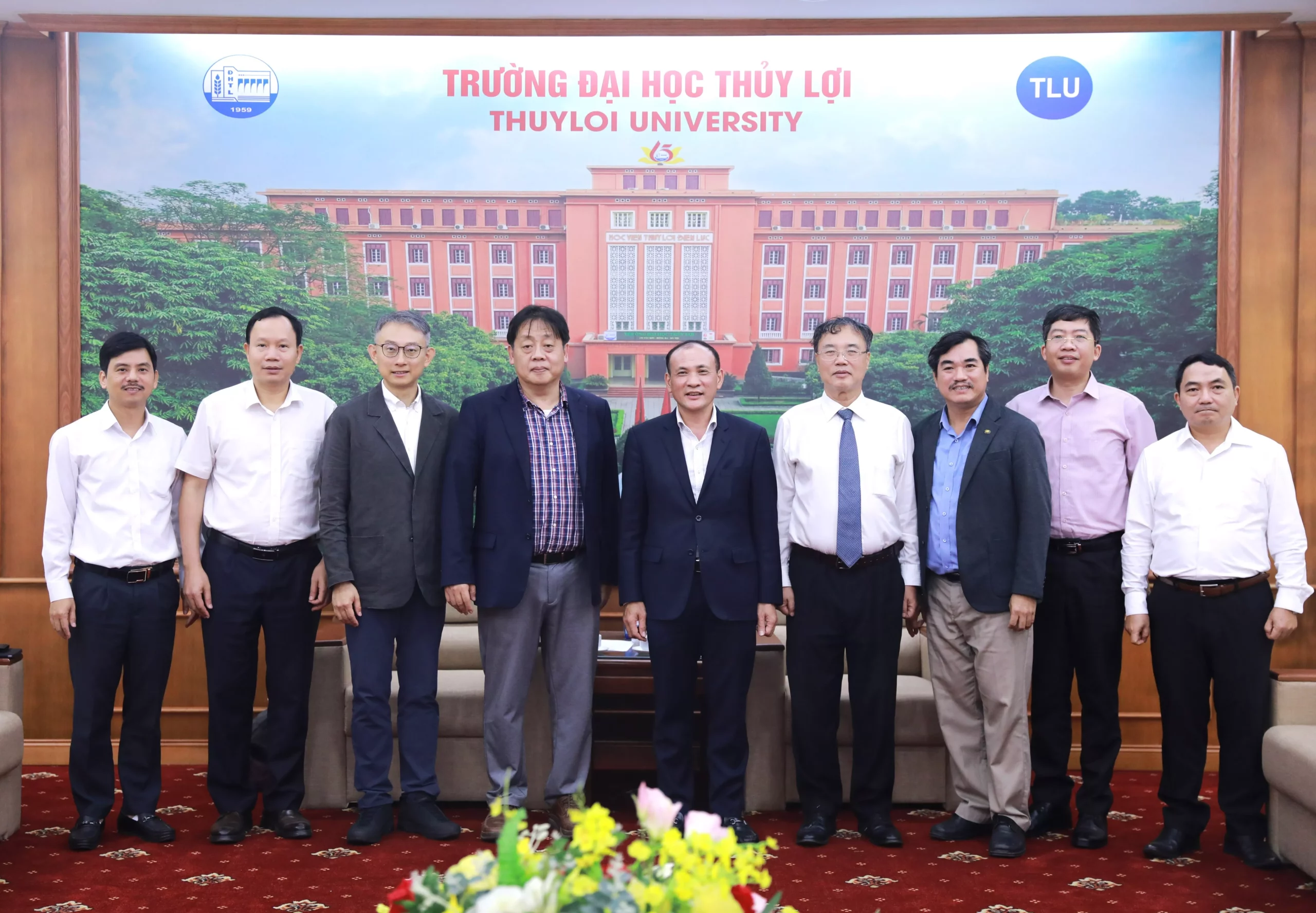 Trường Đại học Thủy lợi thúc đẩy hợp tác đào tạo và trao đổi học thuật với Đại học Văn hóa Trung Quốc